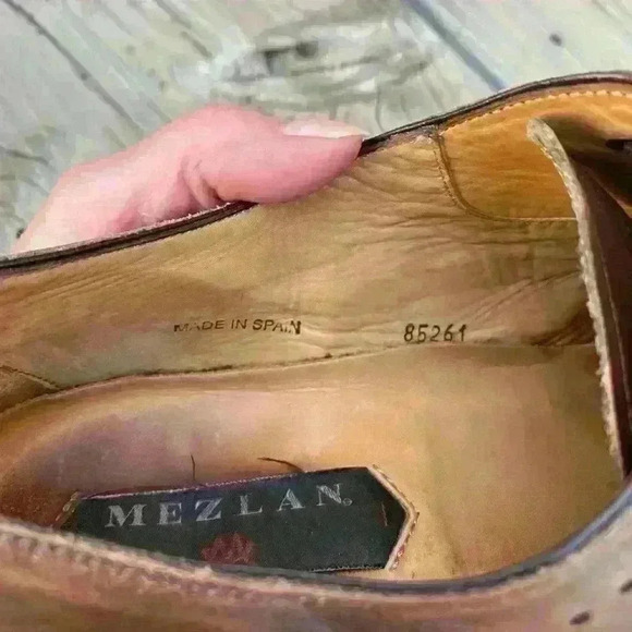 Mezlan “Farmo” men’s designer shoe brown size 9.5 main image 5